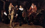 Pieter Codde Actors Changing Room France oil painting artist